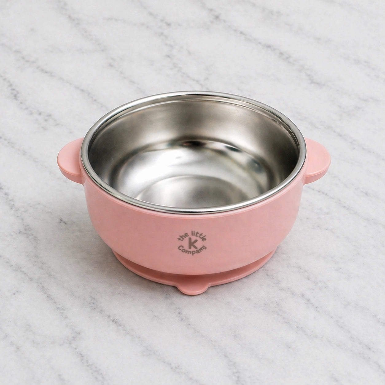 Harmony™ Stainless Steel Bowl with Removable Silicone Suction Base