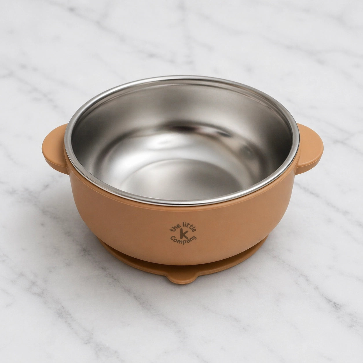 Harmony™ Stainless Steel Bowl with Removable Silicone Suction Base