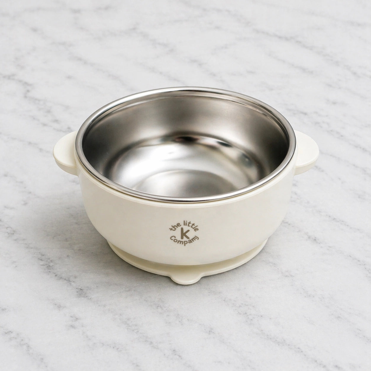Harmony™ Stainless Steel Bowl with Removable Silicone Suction Base