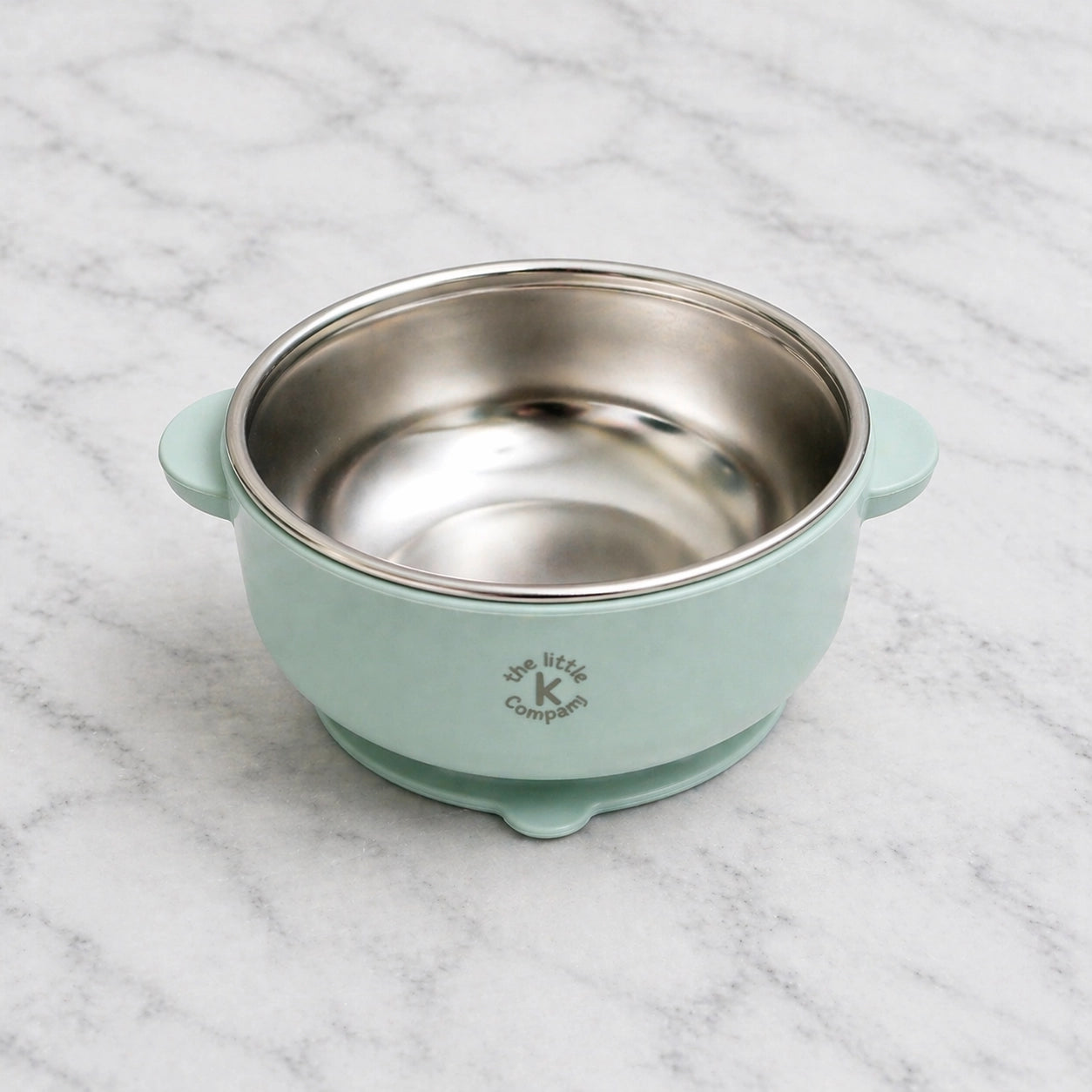 Harmony™ Stainless Steel Bowl with Removable Silicone Suction Base