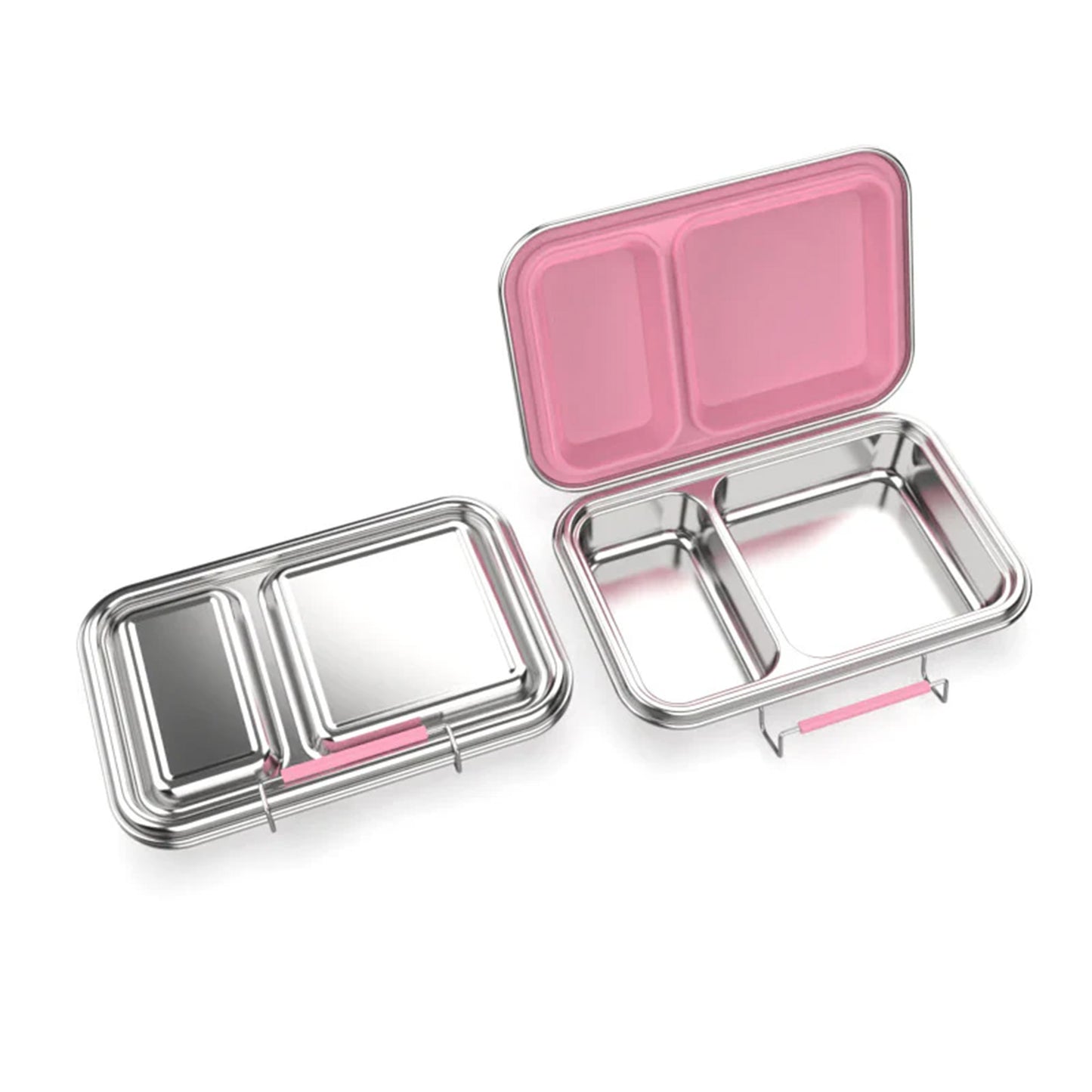 Duet™ 2-Compartment Stainless Steel Bento Lunch Box