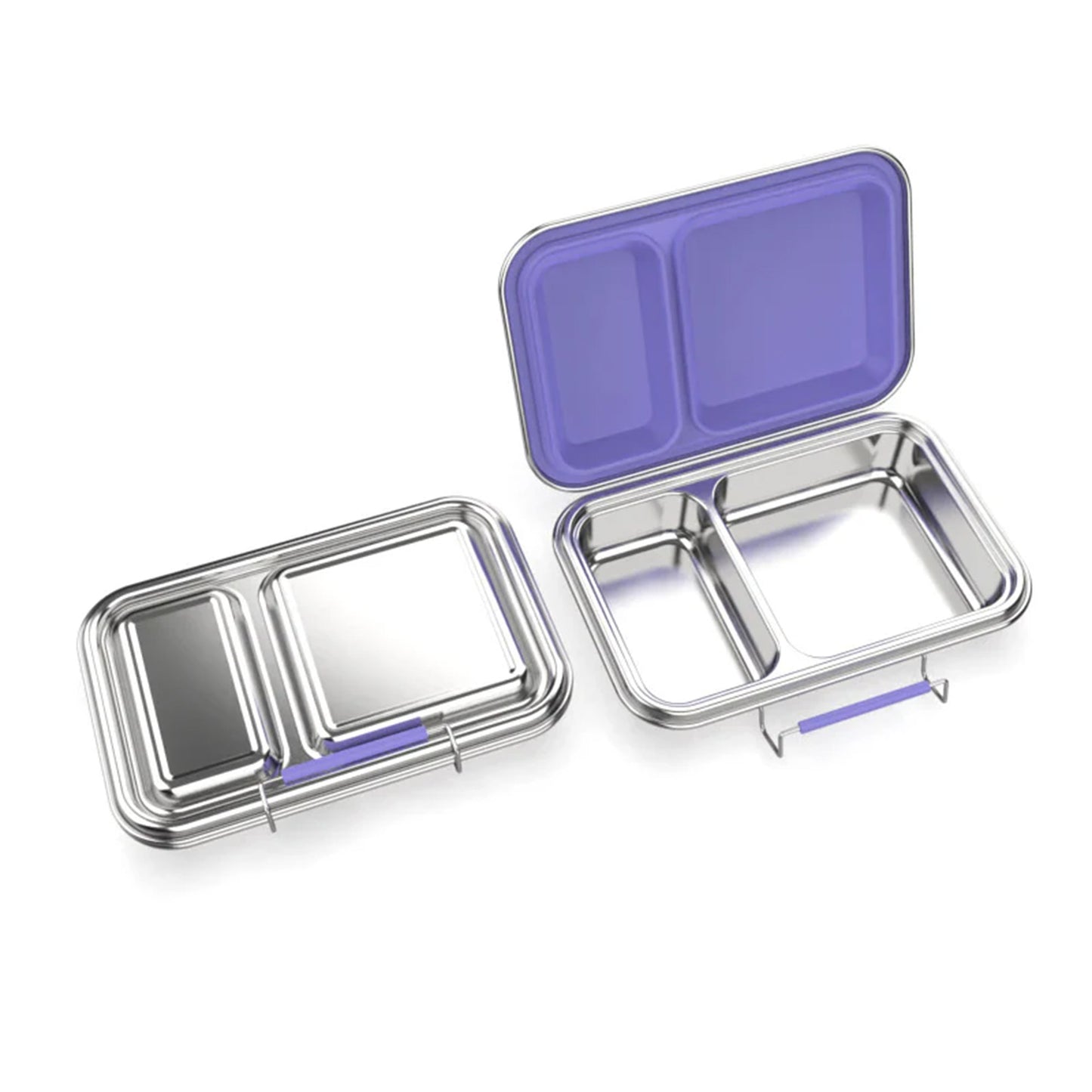 Duet™ 2-Compartment Stainless Steel Bento Lunch Box