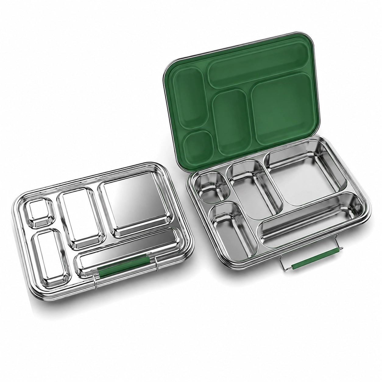 Medley™ 5-Compartment Stainless Steel Bento Lunch Box