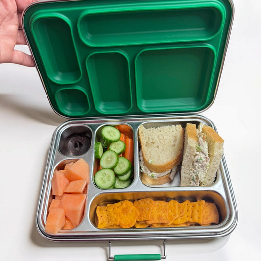 Medley™ 5-Compartment Stainless Steel Bento Lunch Box